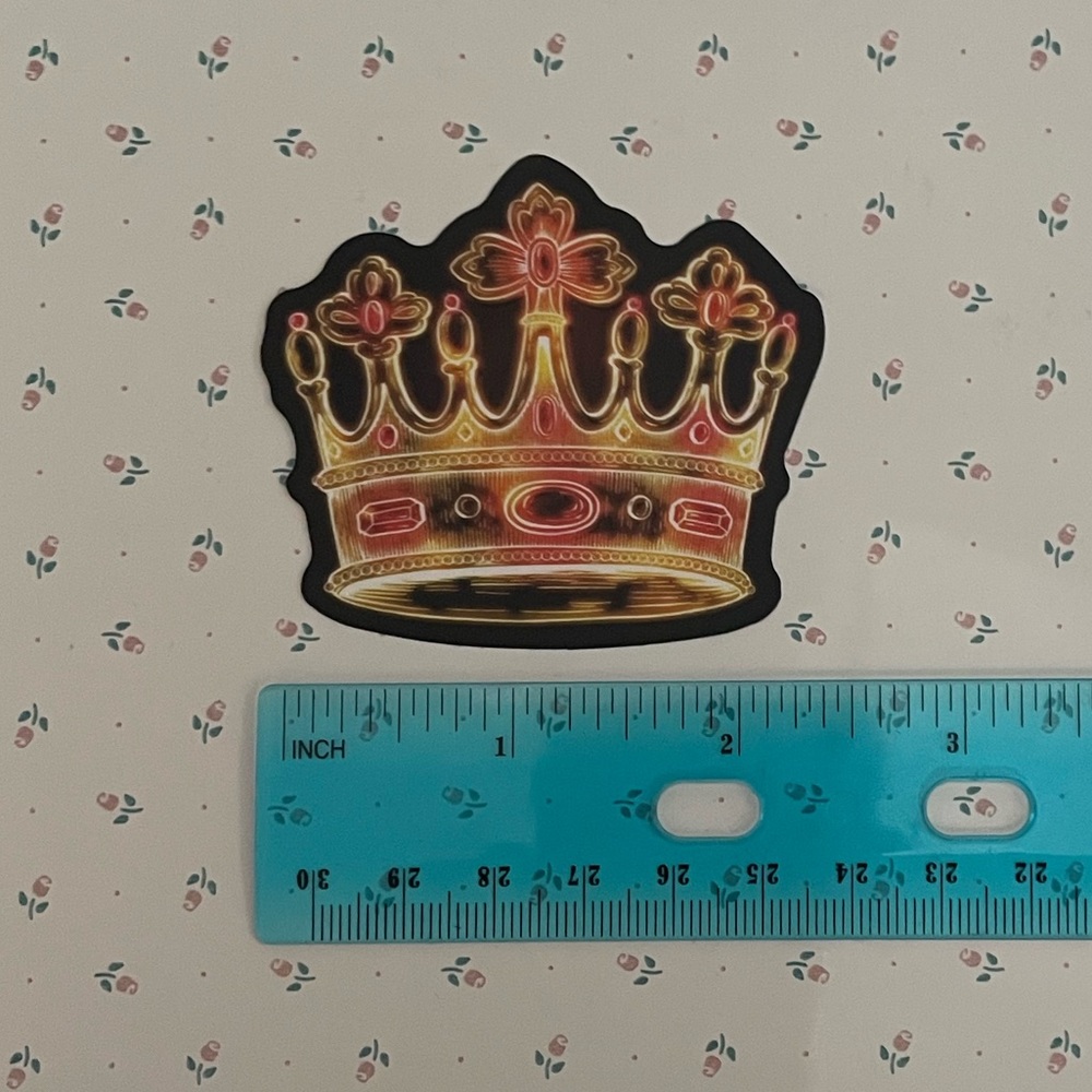 Crown Sticker - Picture 2 of 2